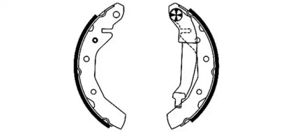 Гальмові колодки PAGID H9015