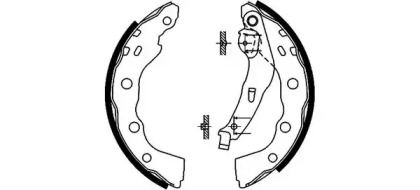 Гальмові колодки PAGID H9410
