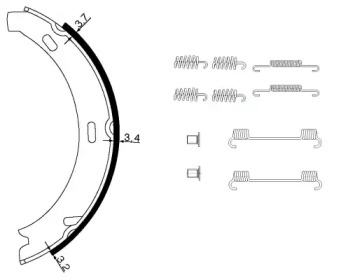 Гальмові колодки PAGID H9435