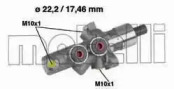 Циліндр гідравлічний гальмівний METELLI 05-0175
