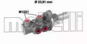 Циліндр гальмівний (головний) Fiat Doblo/Opel Combo 10-23 (d=23.81mm) METELLI 05-0779