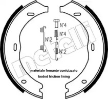 Комлект тормозных накладок METELLI 53-0248K