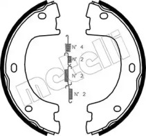 Колодки ручника MB Sprinter (W906) 509-519CDI OM642/OM651 06-18/VW Crafter 2.0 TDI 11-16 (174x42) METELLI 53-0249K