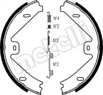 Комплект гальмівних колодок MB E-class (W212/S212)/GLK-class (X204) 09-15 (180x25) METELLI 53-0250K