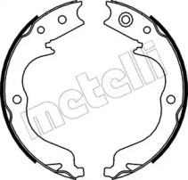 Колодки ручника Mitsubishi Grandis 04-/Outlander II/Subaru Forester 08- (190x32) METELLI 53-0268