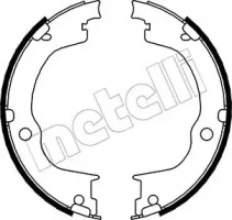 Колодки ручника Opel Antara/Chevrolet Captiva 06- (180x26) METELLI 53-0317