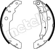 Колодки гальмівні (задні) Peugeot 207 06-/Citroen C3 09- (барабанні) (228.6x42) METELLI 53-0333