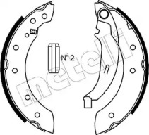 Колодки гальмівні (задні) Peugeot 106/206/306/Renault Clio/Laguna 93- (барабанні) (203x38) (Lucas) METELLI 53-0350