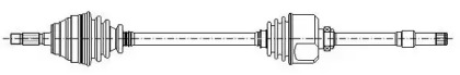 Напіввісь METELLI 17-0395
