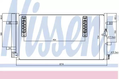 Конденсатор без хладогену Nissens 940042