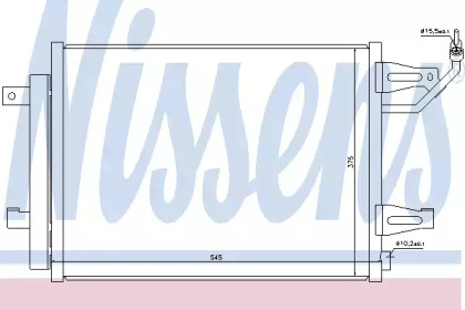 Радіатор кондиціонера Nissens 940067