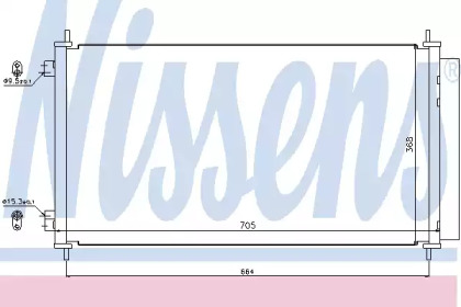 Конденсор Nissens 940140