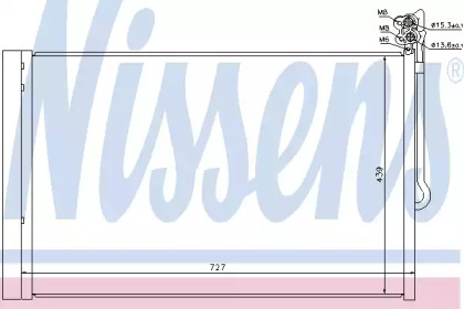 Радиатор кондиционера First Fit Nissens 940157