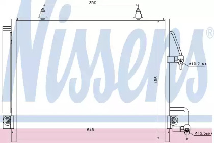 Конденсатор Nissens 940166