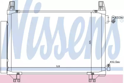 Конденсатор без хладогену Nissens 940270