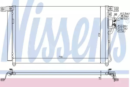 Радиатор Nissens 940278