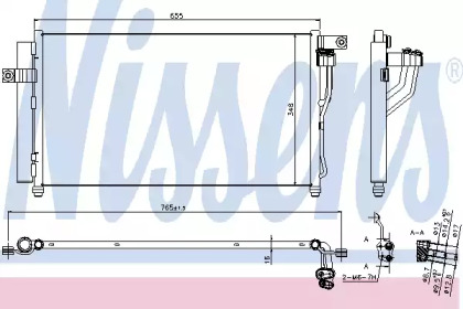 Конденсатор без хладогену Nissens 940360