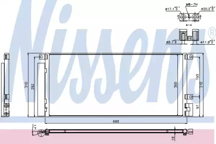 Конденсатор без хладогену Nissens 940388