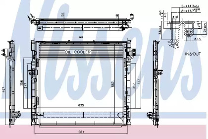 Конденсатор без хладогену Nissens 940394