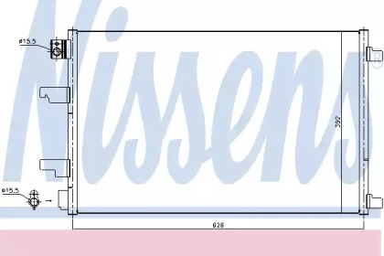 Конденсатор без хладогену (РОЗПРОДАЖ) Nissens 940402
