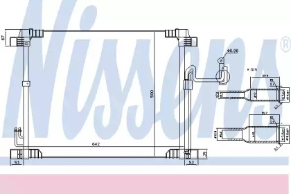 Конденсатор без хладогену Nissens 940616