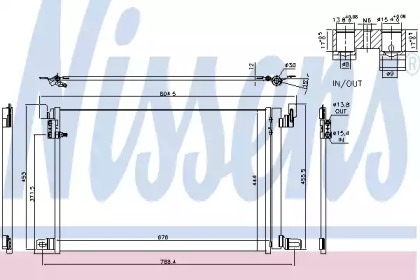 Конденсатор без хладогену Nissens 940685