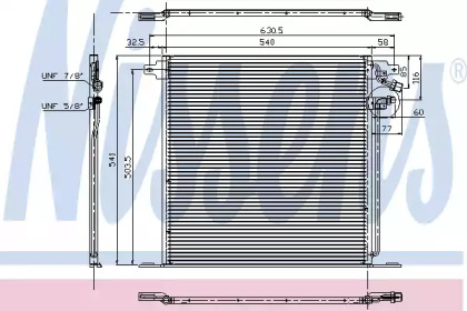 Радіатор кондиціонера Nissens 94226