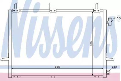 Конденсатор без хладогену Nissens 94271