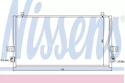 Конденсатор Nissens 94297