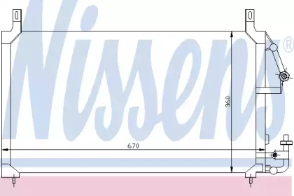 Конденсатор без хладогену Nissens 94424