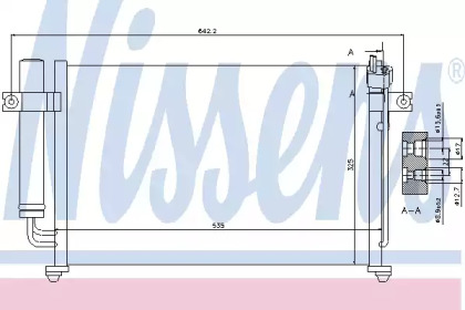 Конденсатор без хладогену Nissens 94647