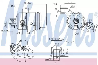 Осушувач кондиціонера Nissens 95023