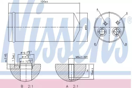 Осушувач кондиционера Nissens 95139