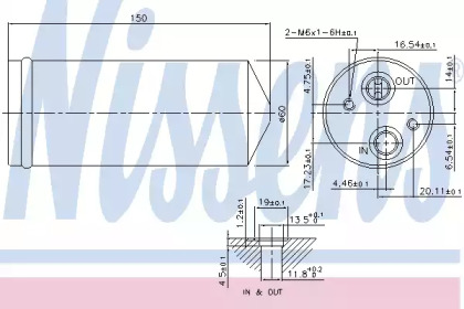 Осушувач кондиционера Nissens 95142