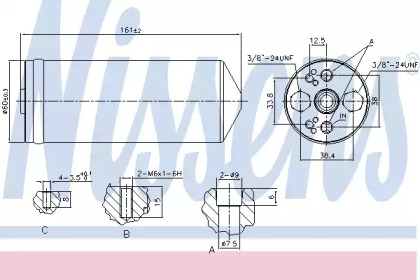 Осушувач кондиционера Nissens 95056