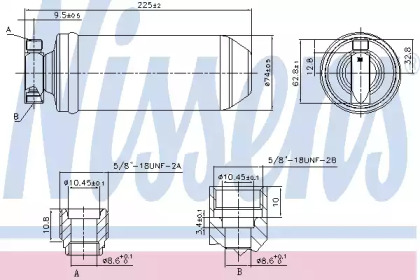 Осушувач кондиционера Nissens 95058