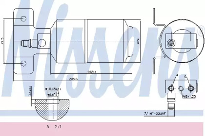 Осушувач кондиционера Nissens 95169