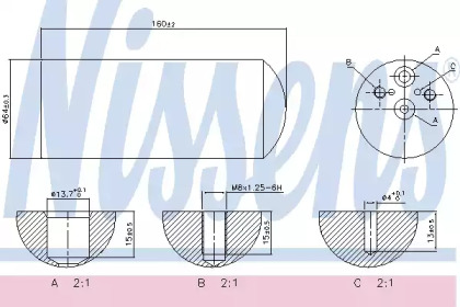 Осушувач кондиционера Nissens 95172