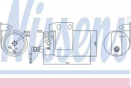 Осушувач кондиционера Nissens 95185