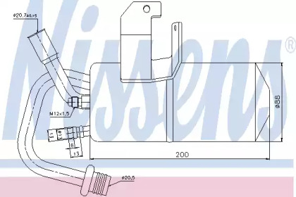 Осушувач кондиціонера Nissens 95317