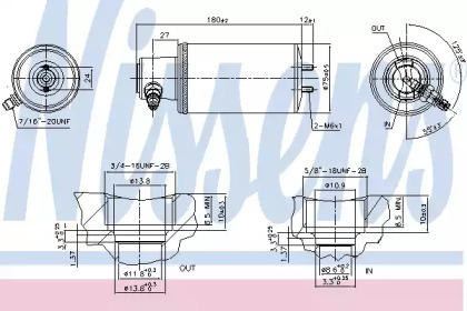 Осушувач Nissens 95260
