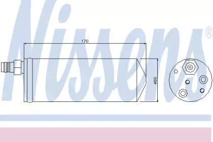 Осушувач кондиционера Nissens 95363