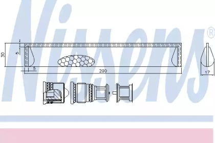 Осушувач кондиціонера Nissens 95351