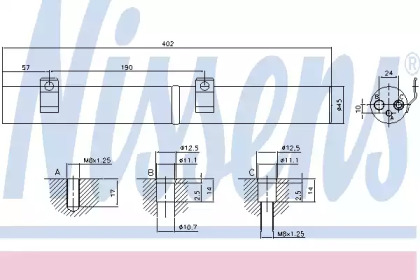 Осушувач кондиціонера Nissens 95596