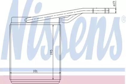 Радіатори опалення Nissens 71747