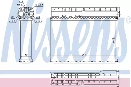 Радіатори опалення Nissens 70512