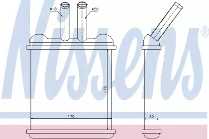 Радіатори опалення Nissens 76502