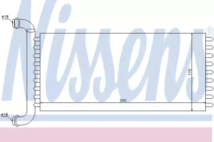 Теплообменник Nissens 72037