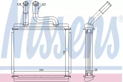Радіатори опалення Nissens 76507