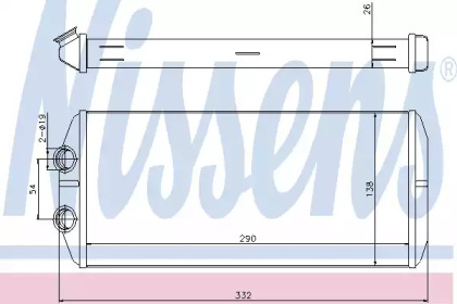 Теплообменник Nissens 71164